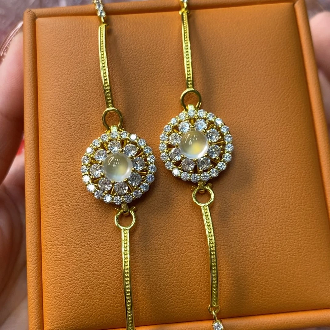 石英质玉合金手链