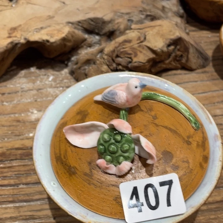 手工制作陶瓷茶具茶杯青蛙