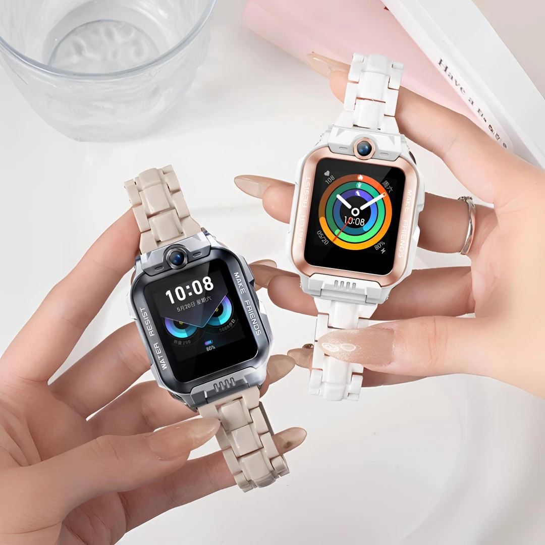 适用小天才电话手表Z6pro少年版Z10蜘蛛侠Z9/Z6A小蛮腰款树脂表带