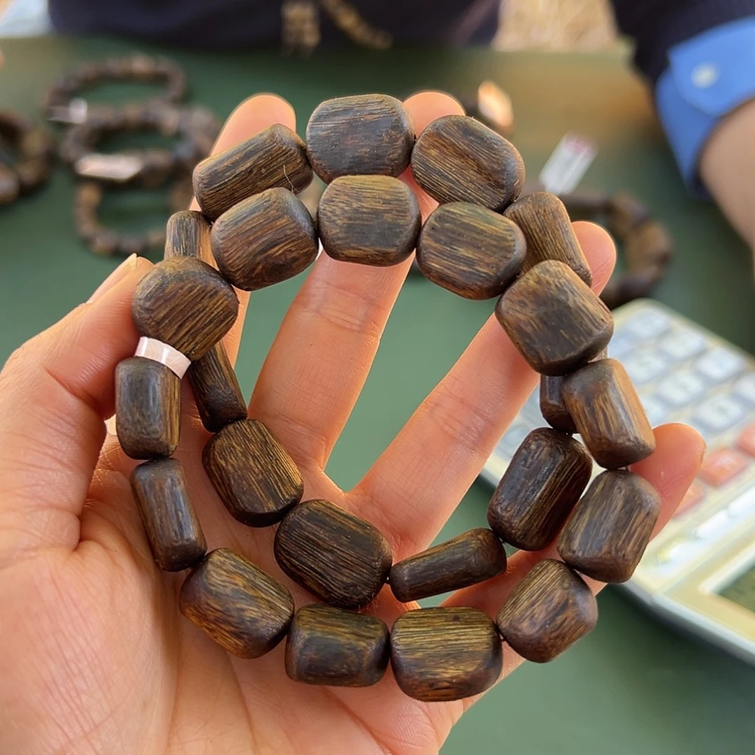 沉香手串勺子沉水浮13克卡1.3多样性发一条