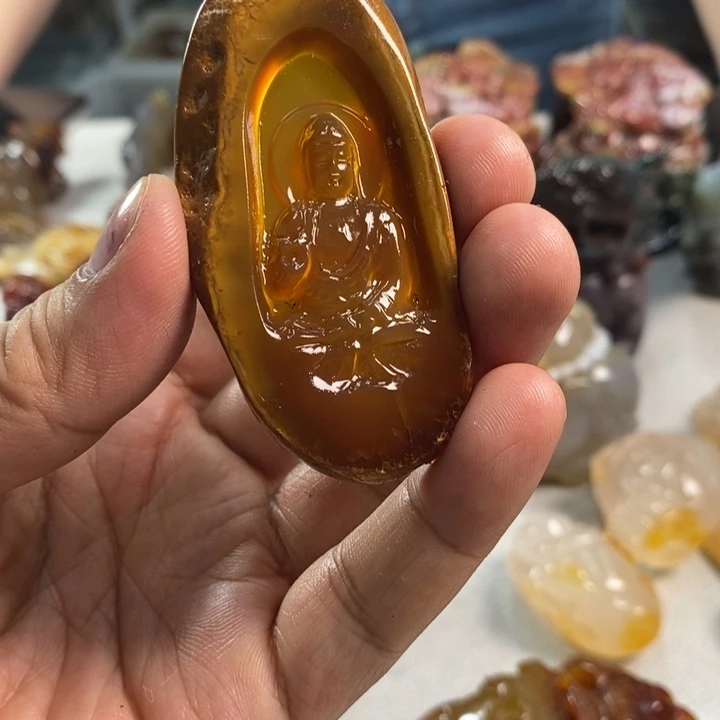 玛瑙/玉髓吊坠(不含链)未镶嵌