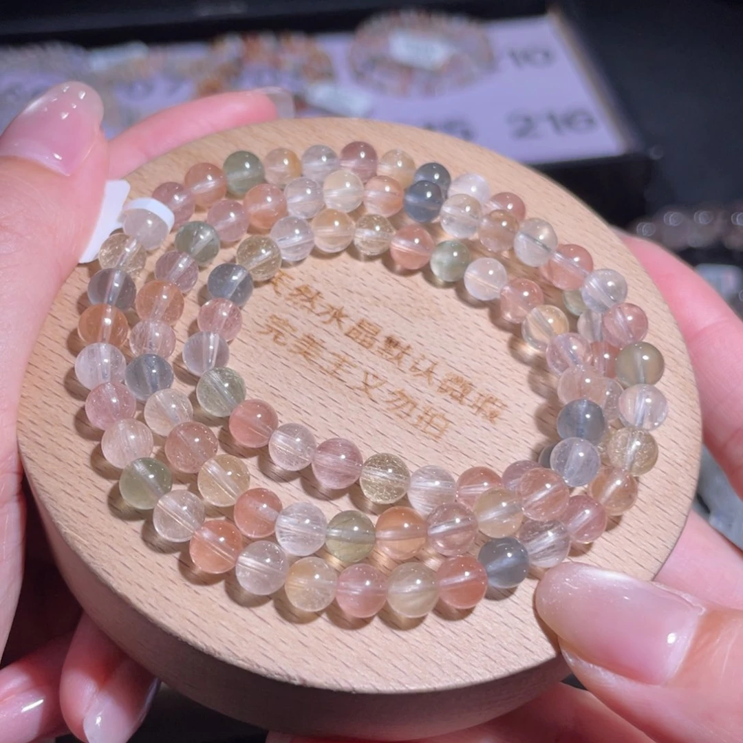 水晶手链未镶嵌210 号多样性发一 BB 6mm+