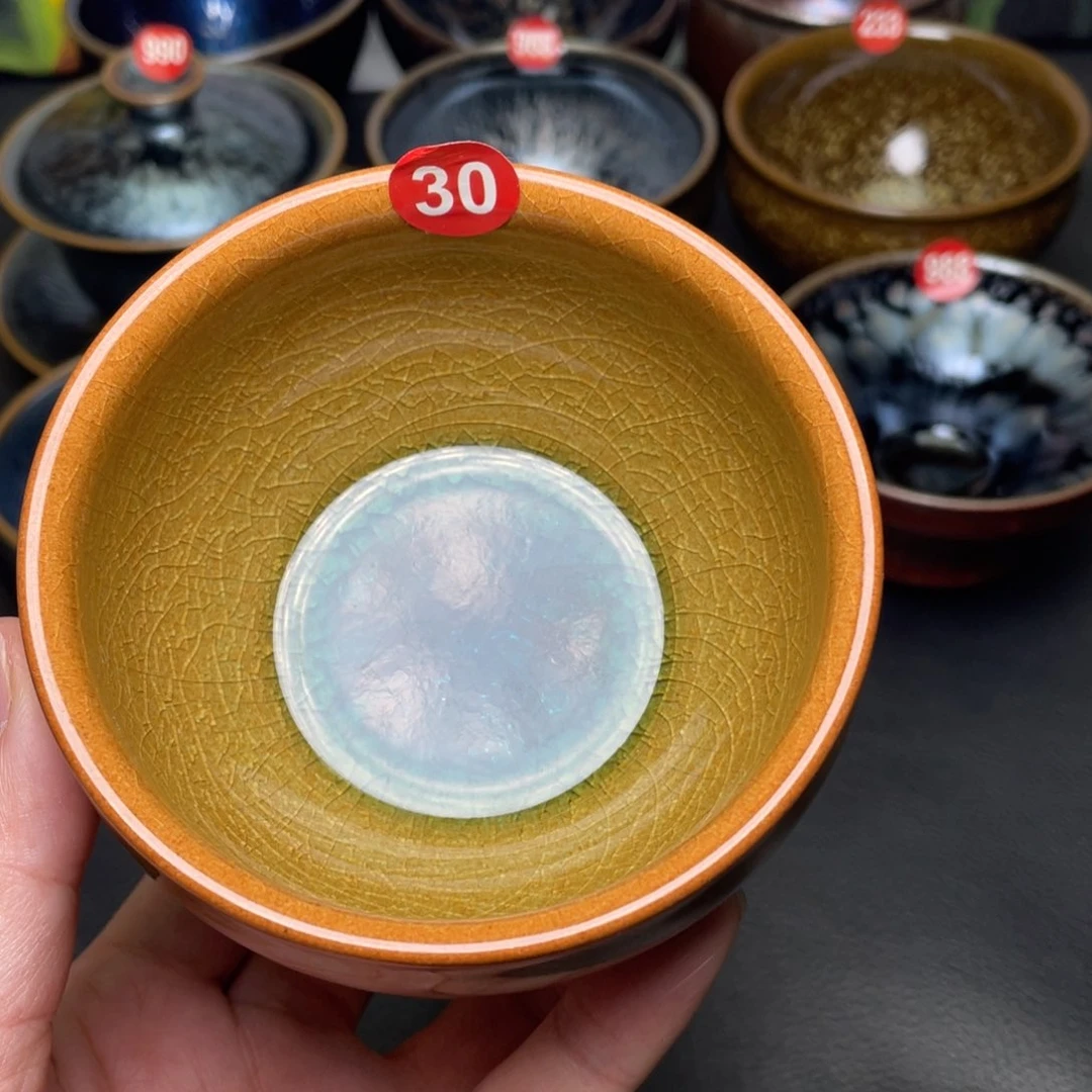 茶盏30建窑建盏茶盏