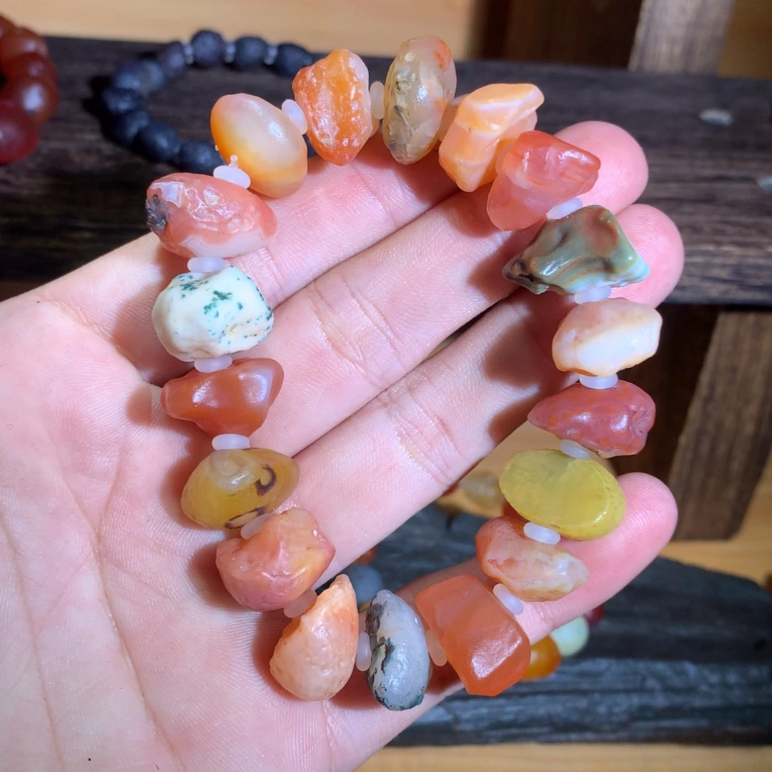 玛瑙/玉髓未镶嵌阿拉善戈壁玛瑙