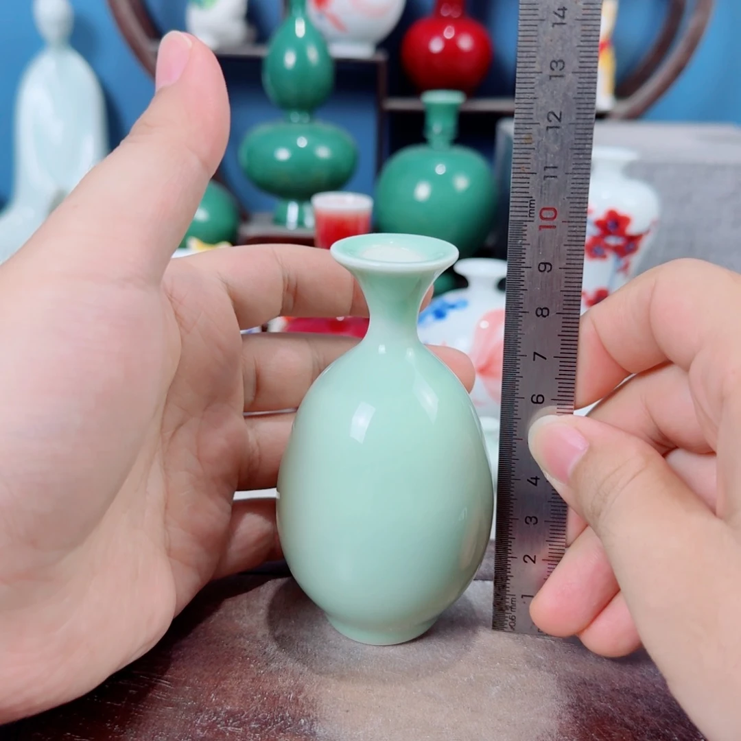 陶瓷手工小花器摆件