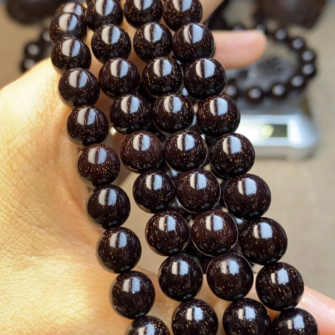 檀香紫檀（小叶紫檀）0.8满星108颗