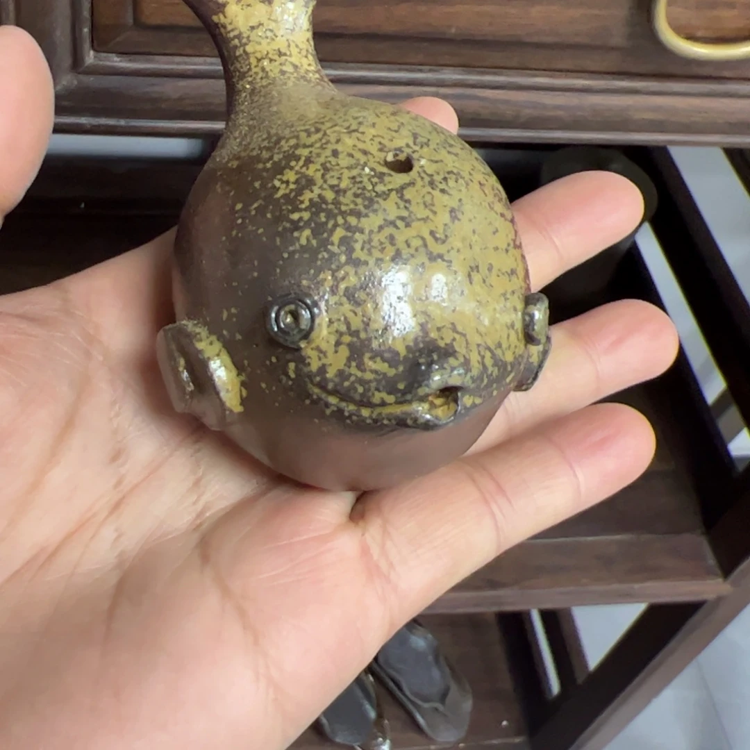 贵台龙窑柴烧茶壶81