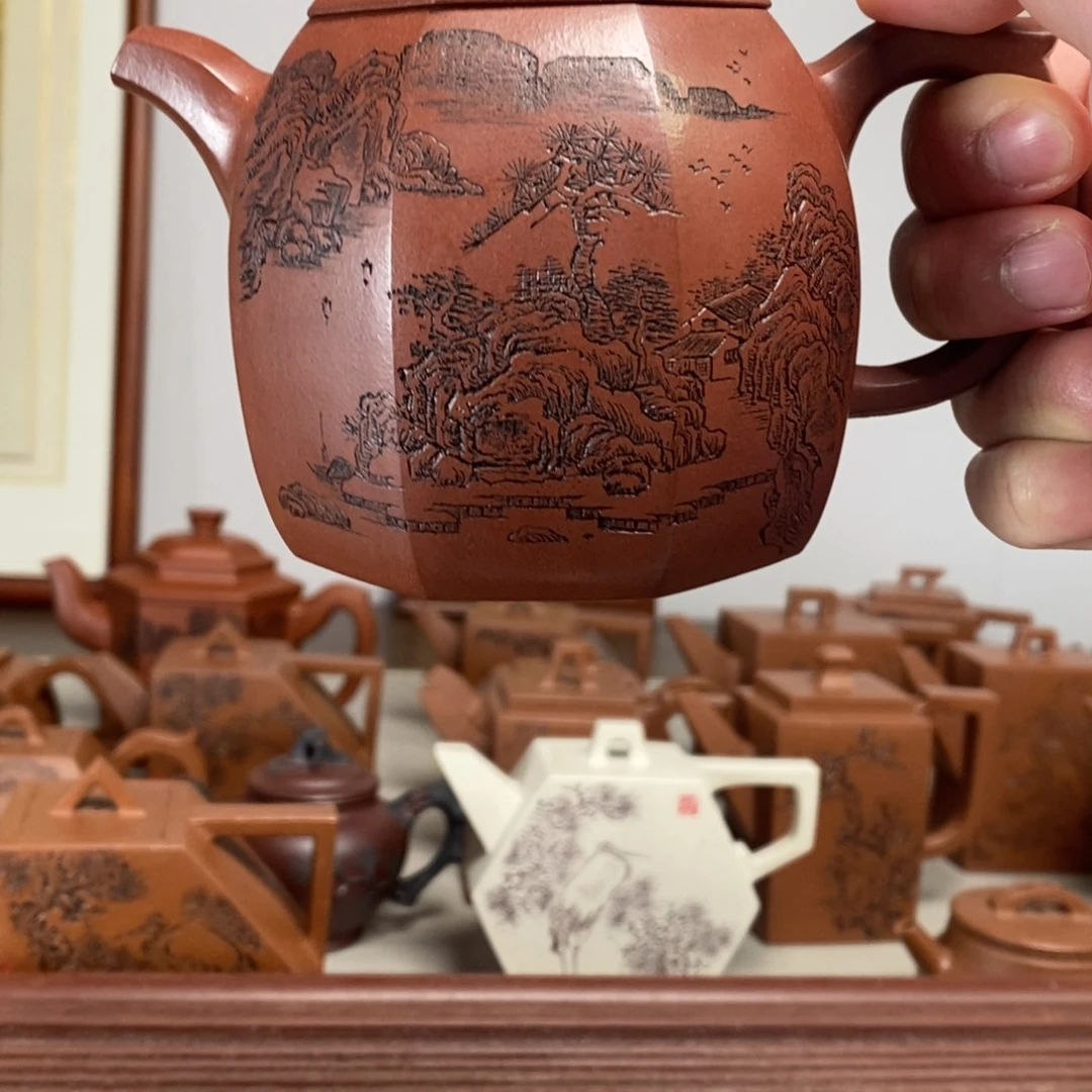 茶壶紫砂原矿泥料传统工艺制作