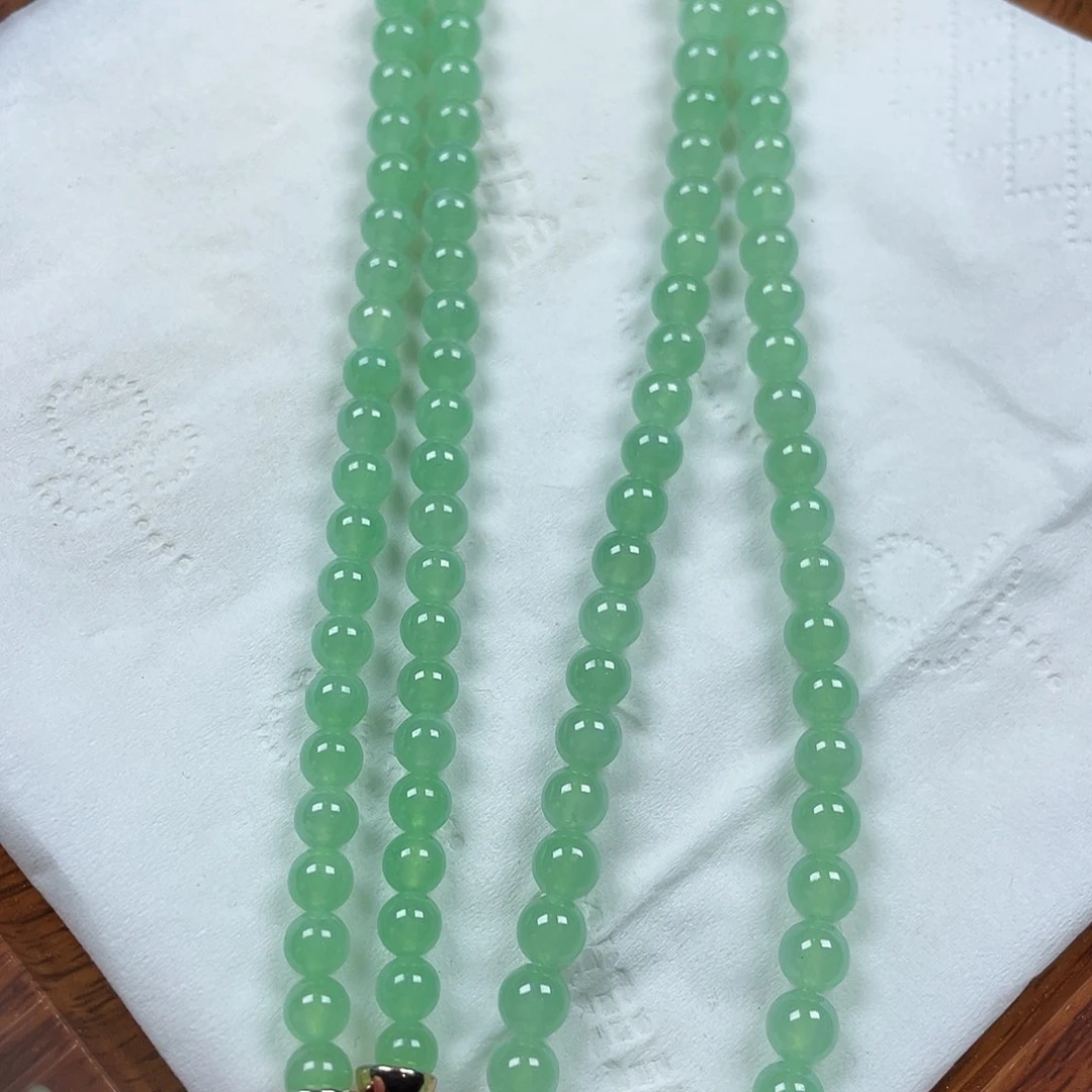 翡翠未镶嵌手链天然缅甸翡翠A货卡5.2