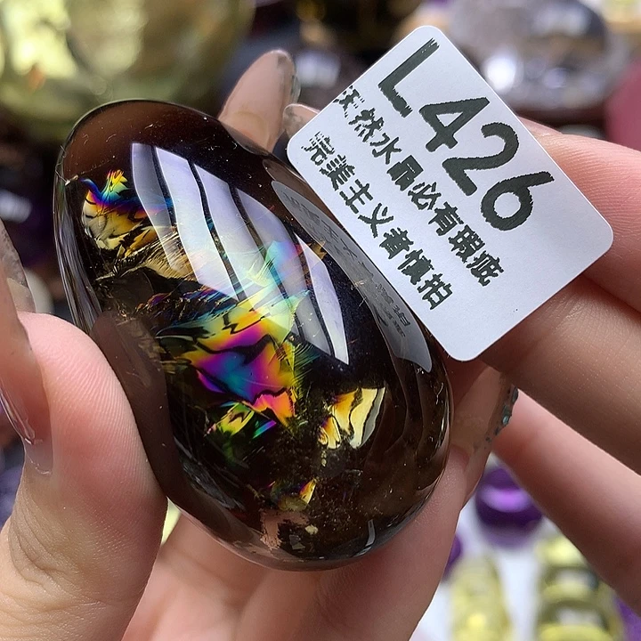 水晶珠宝半成品未镶嵌手把件