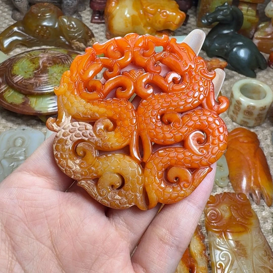 吊坠白玉菩提挂件