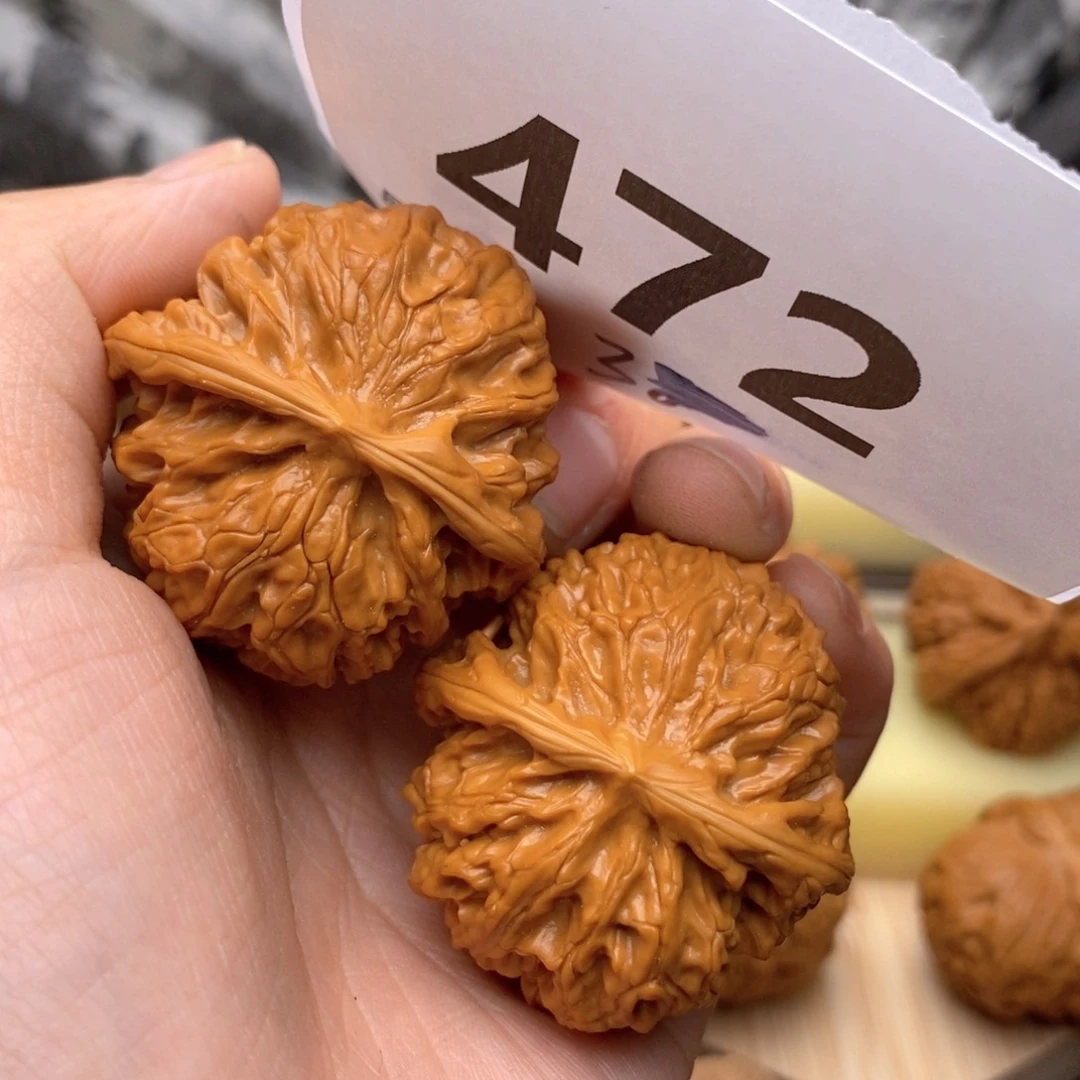 文玩核桃把件472号38苹果