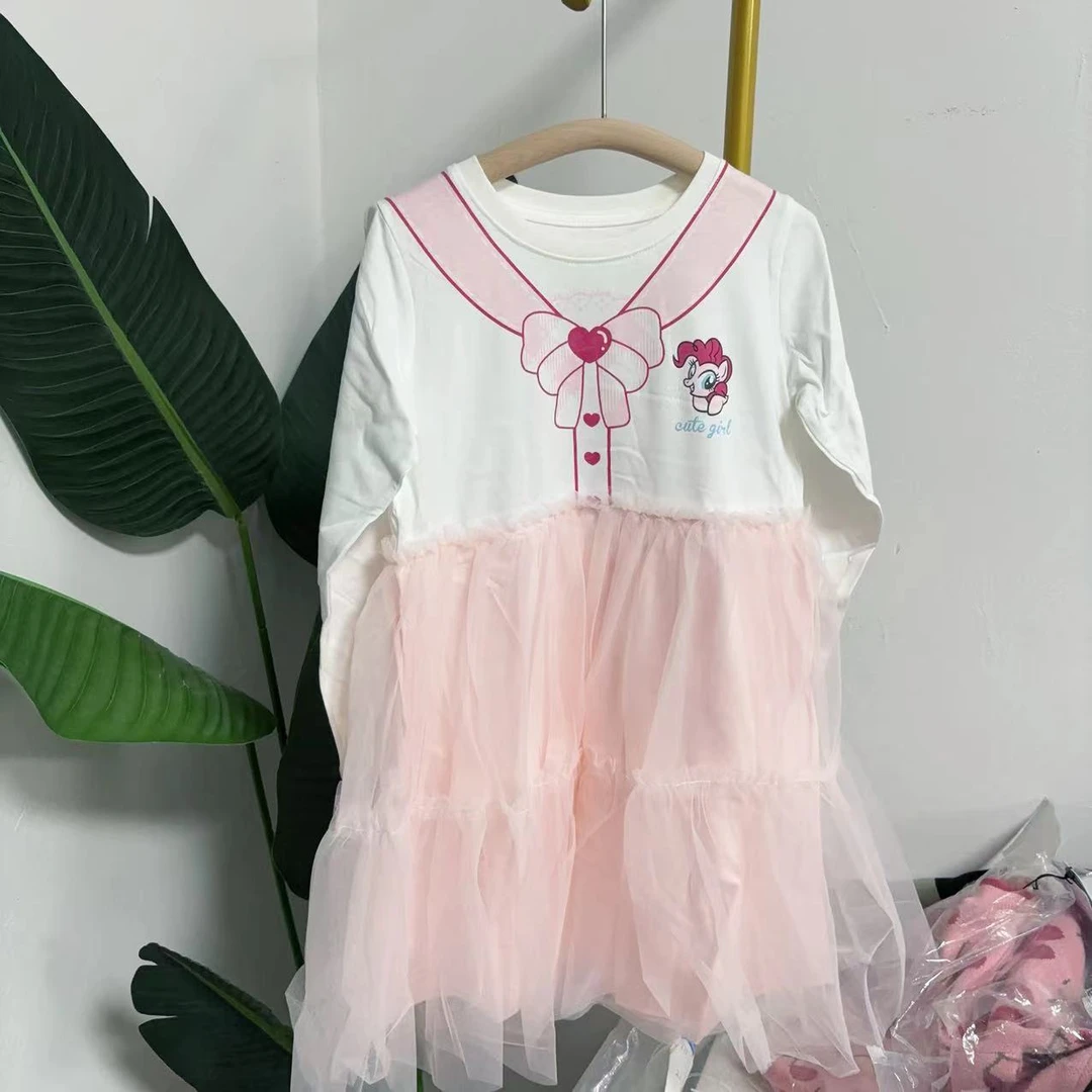 大庆仓 女童韩版时尚连衣裙 货号PJQG1035103（货位P8-12地）赛4