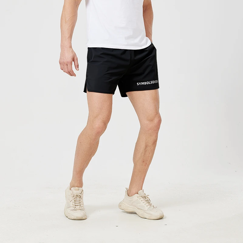 运动短裤男夏季速干冰丝训练高弹透气美式凉感健身跑步休闲四分裤