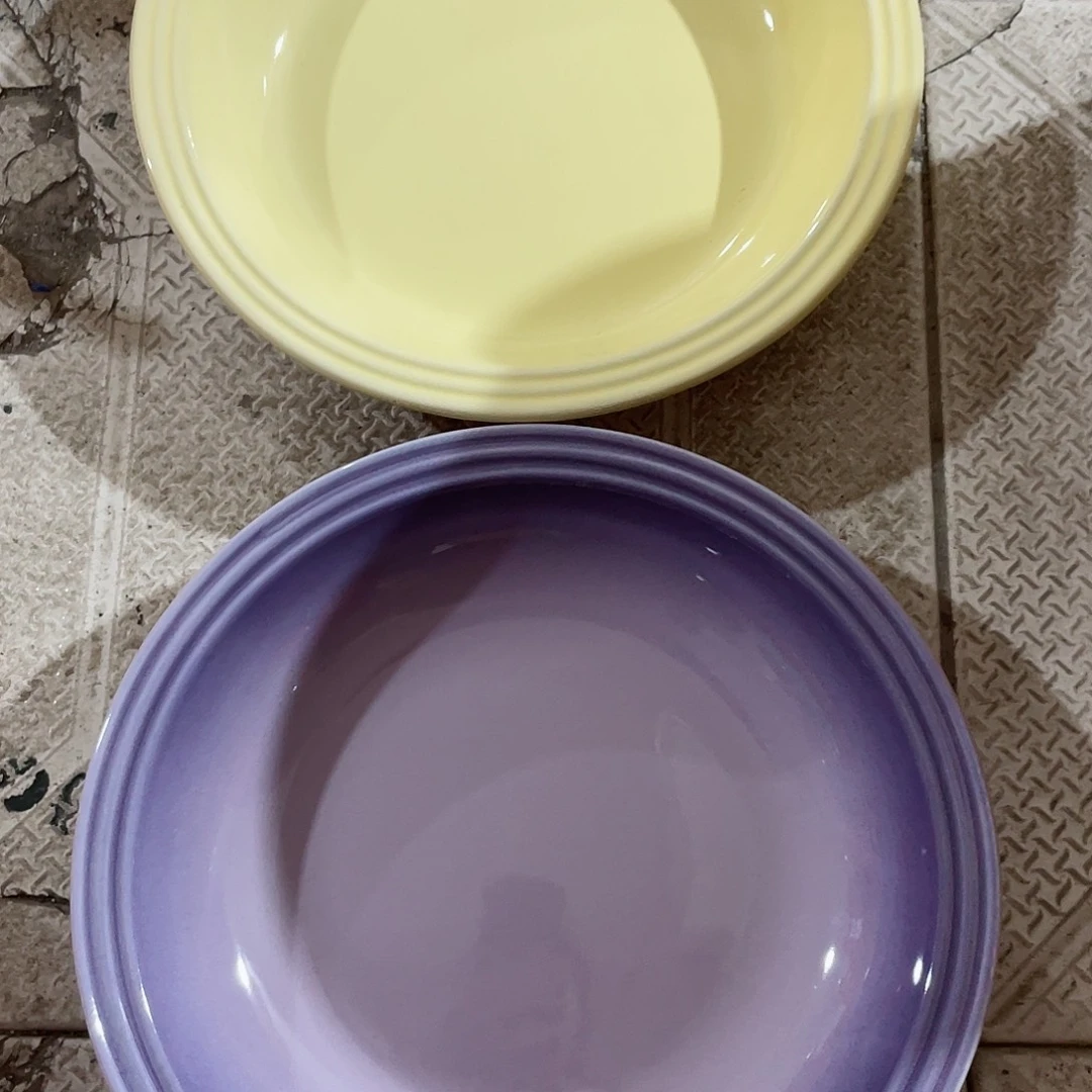 瓷片微瑕陶瓷餐具2个装