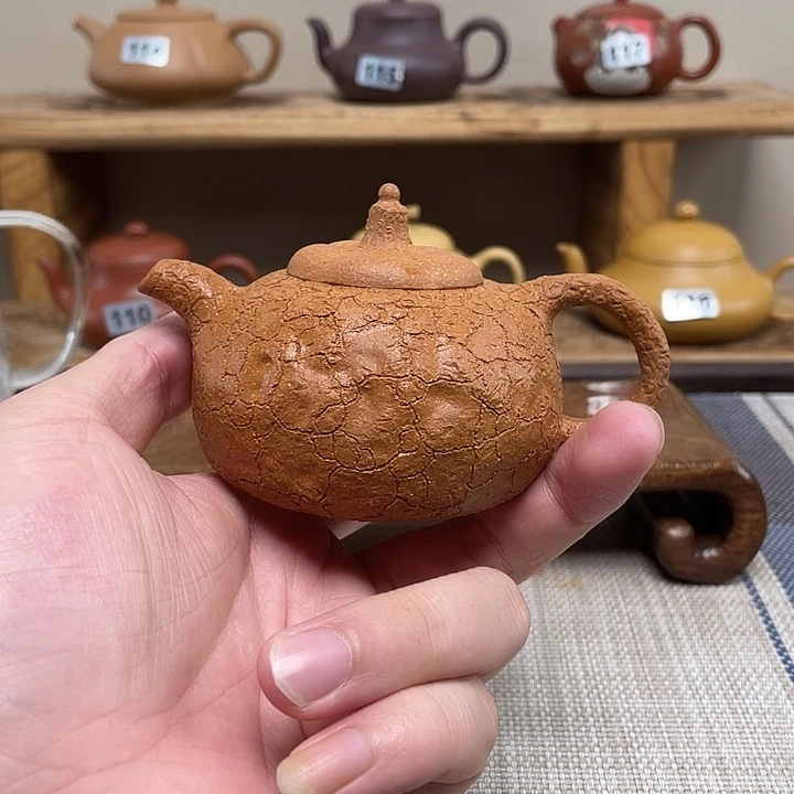 合***院茶壶紫砂原矿手工紫砂壶