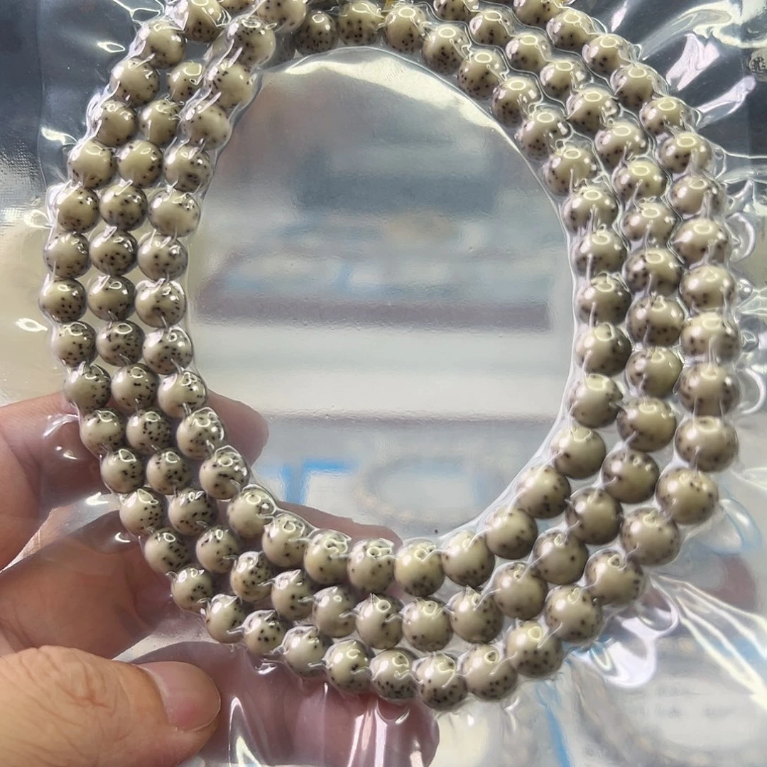 星月菩提手串8mm河豚