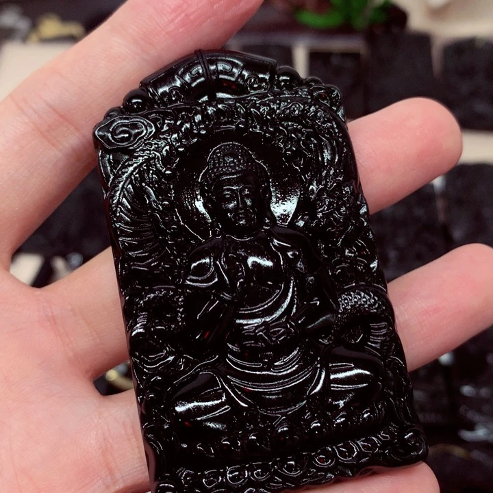 天然a货钢琴黑挂件