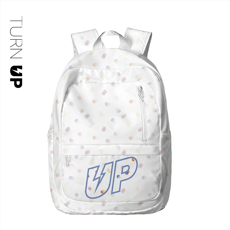 TURNUP新款百搭韩系早八通勤书包女大学生便携休闲双肩包电脑包