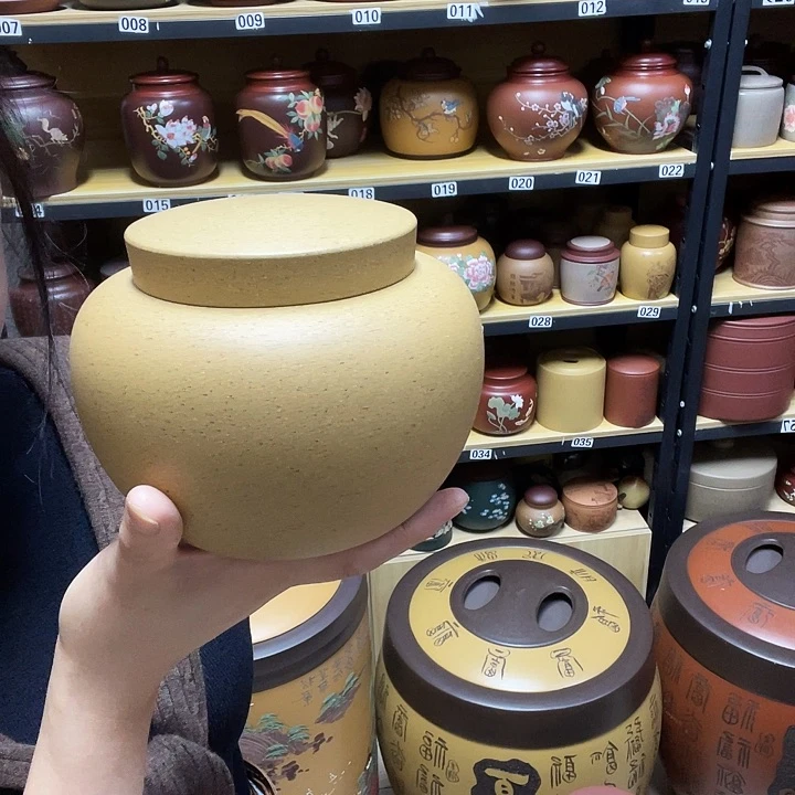 紫砂茶叶罐紫砂茶叶罐