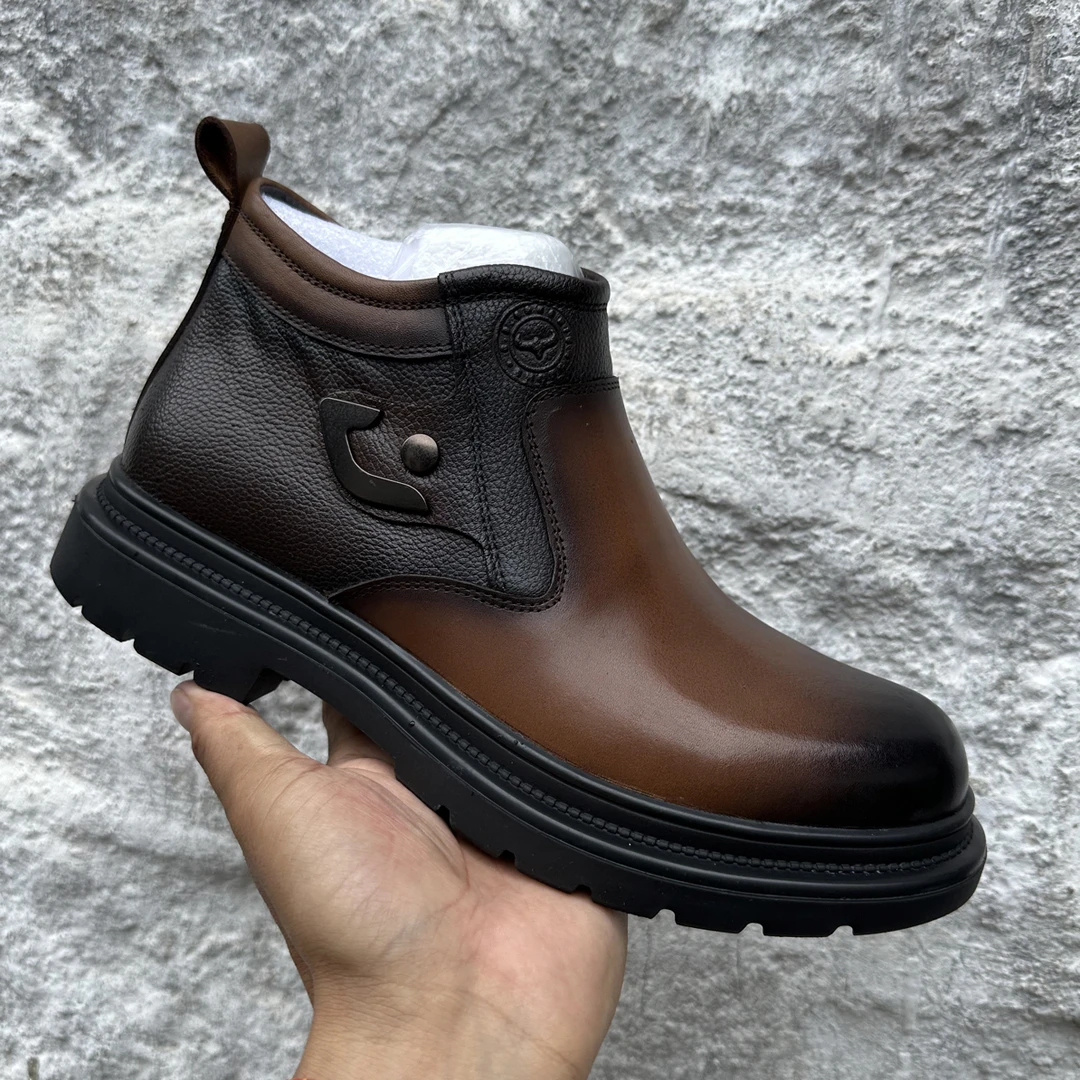 2025年新款男士真皮皮鞋