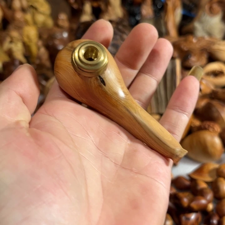 木纯手工制作烟斗高油