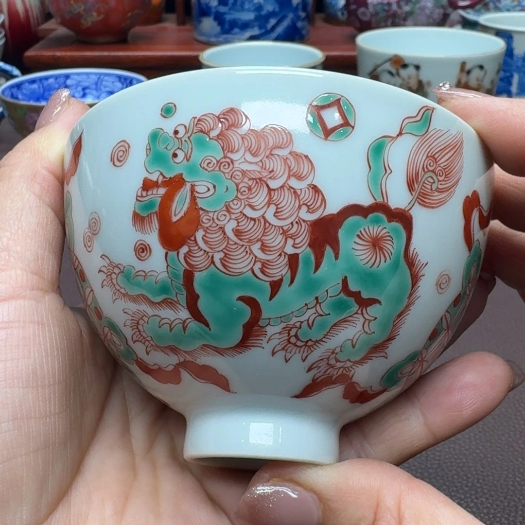 瓷片景德镇仿古手工制作精品展示