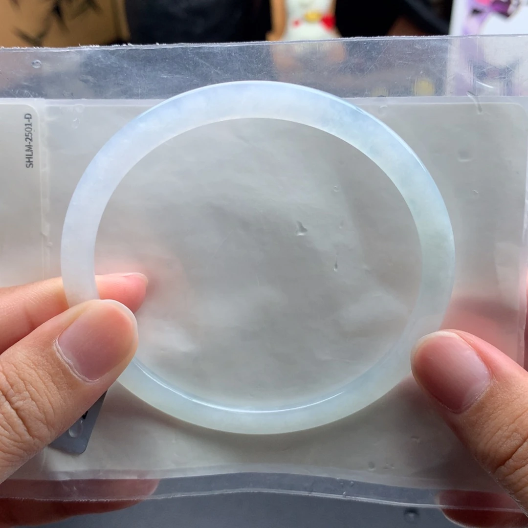 定制翡翠翡翠手镯60未镶嵌