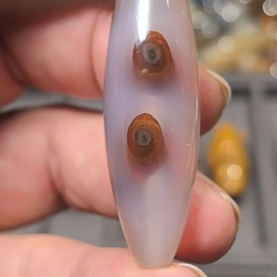 玛瑙/玉髓合金颈饰