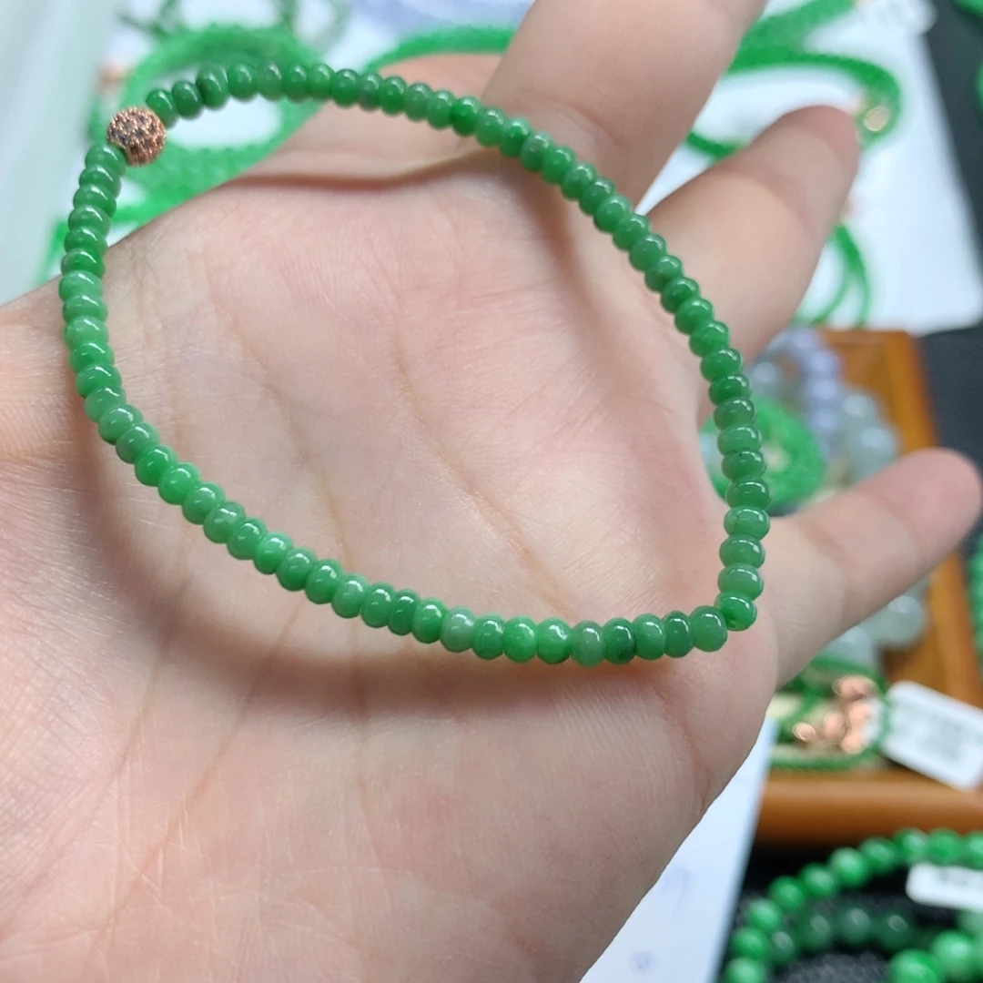 翡翠未镶嵌手链翡翠