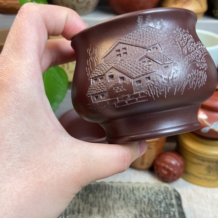 紫砂茶杯紫砂茶具
