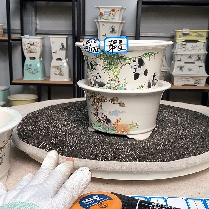 紫砂的花盆很漂亮19
