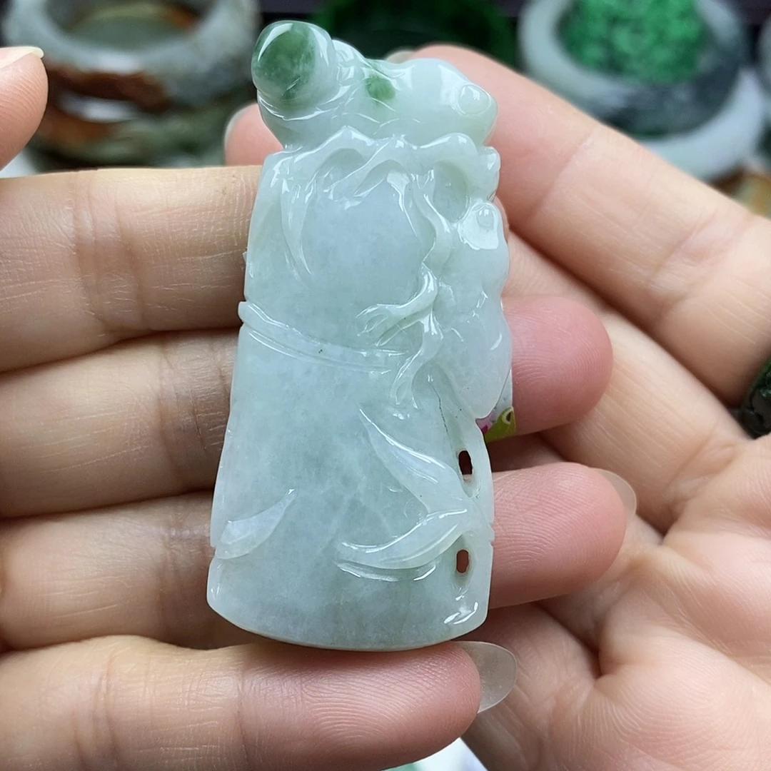 颈饰未镶嵌翡翠牌子