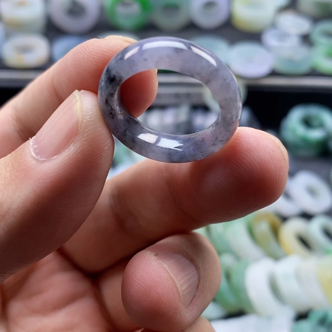 定制翡翠未镶嵌天然翡翠15圈