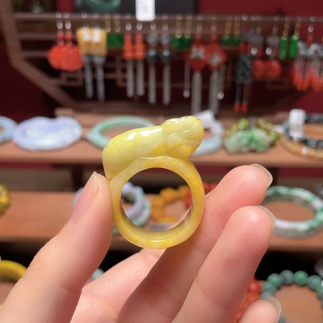 翡翠未镶嵌手链饰品