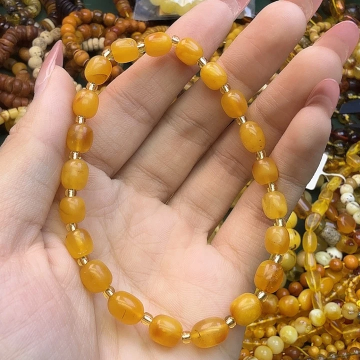 琥珀未镶嵌珠宝奇石