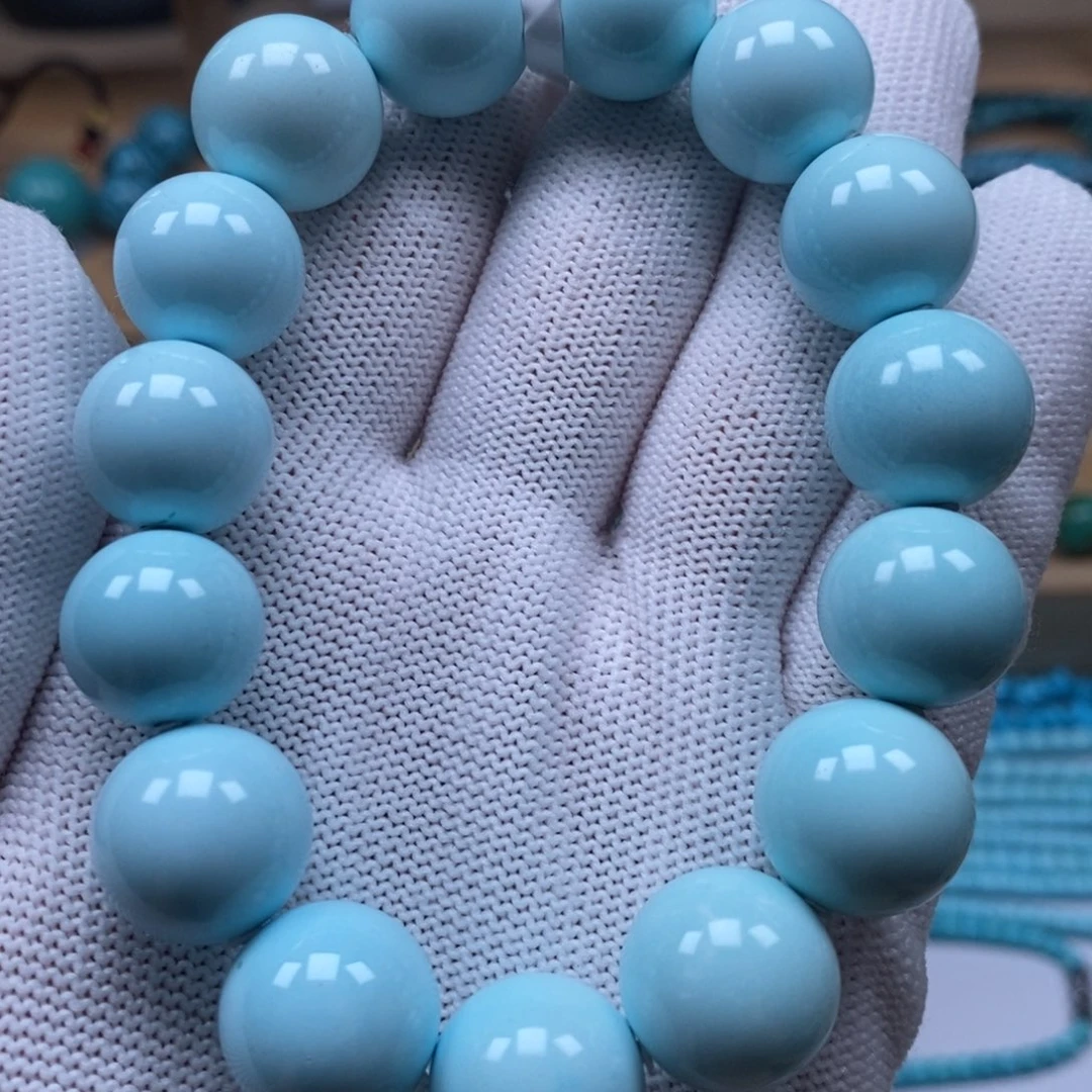 绿松石未镶嵌原矿纯干料绿松石