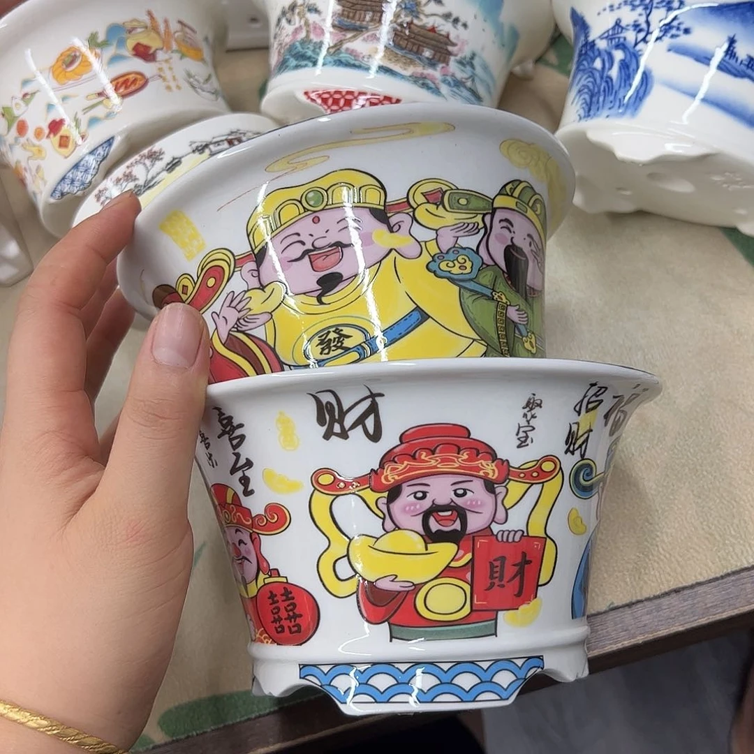 紫砂花盆130号瑕疵2个15/8cm福利处理介意勿拍