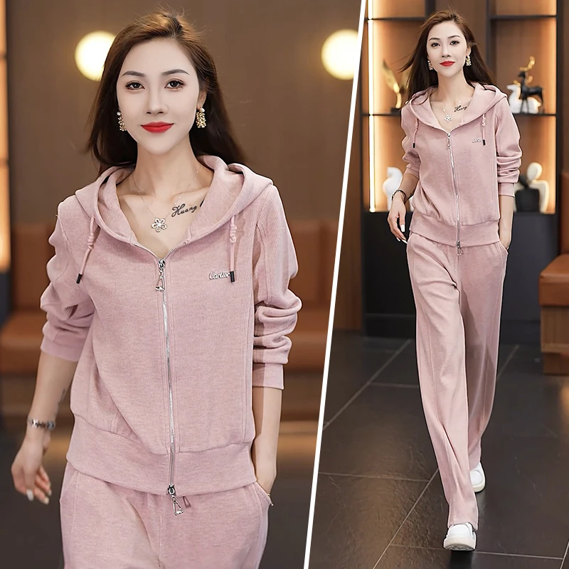 妈妈秋装2025新款时尚减龄洋气中老年女装气质休闲运动服