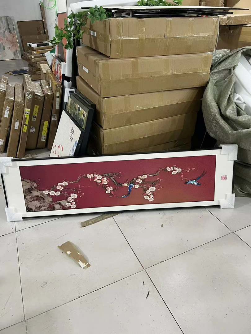 抽象风格专用栏挂画餐厅斗柜40150