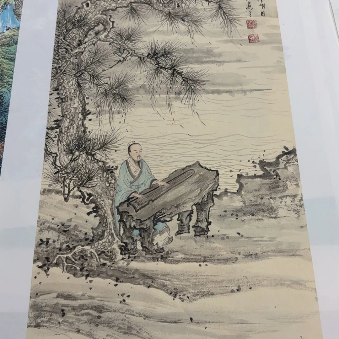 长***林国画国画作品山水花鸟