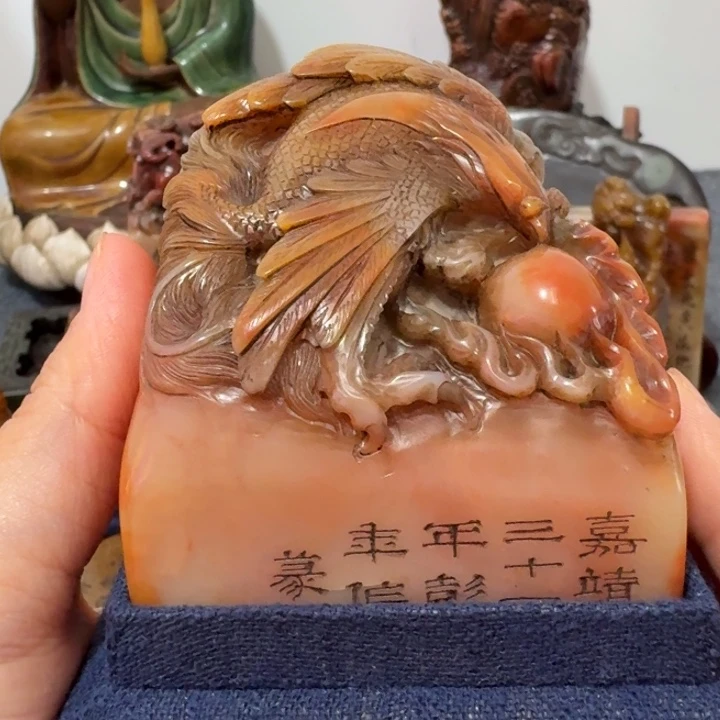 华***.石材手工艺品摆件