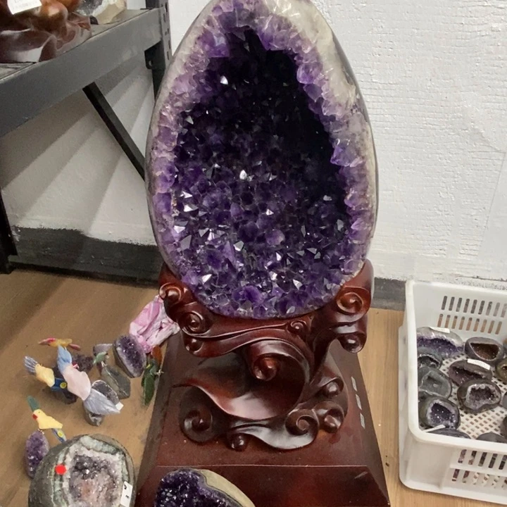 紫晶大型摆件（非配饰）未镶嵌