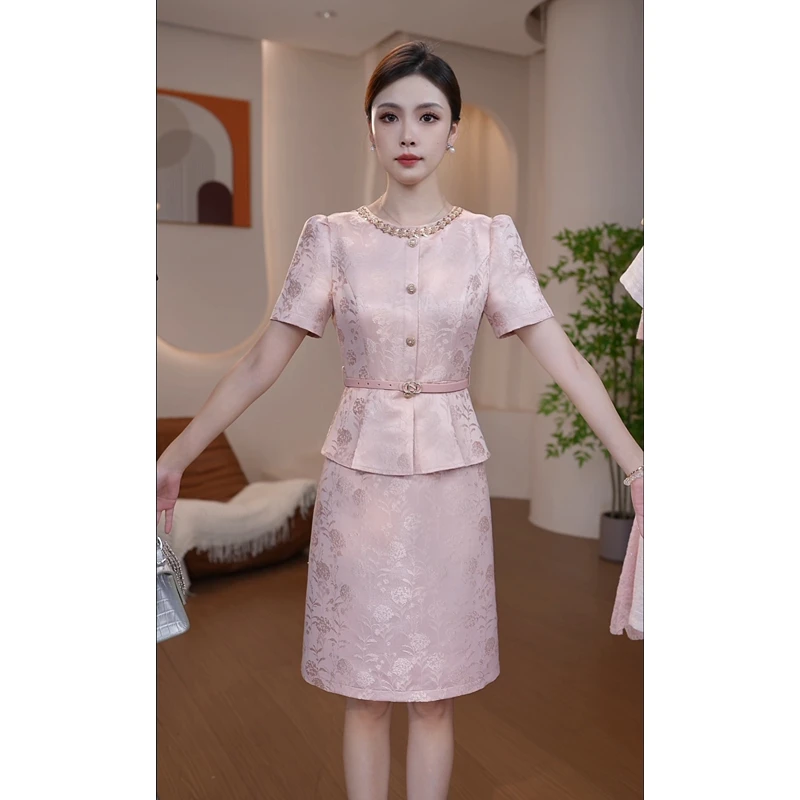 【蒂妮佳】6876夏季新款气质显瘦连衣裙1