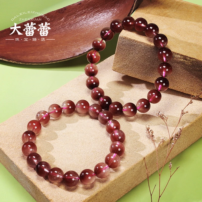 终结版紫兔毛聚宝盆手链-多样性发其一