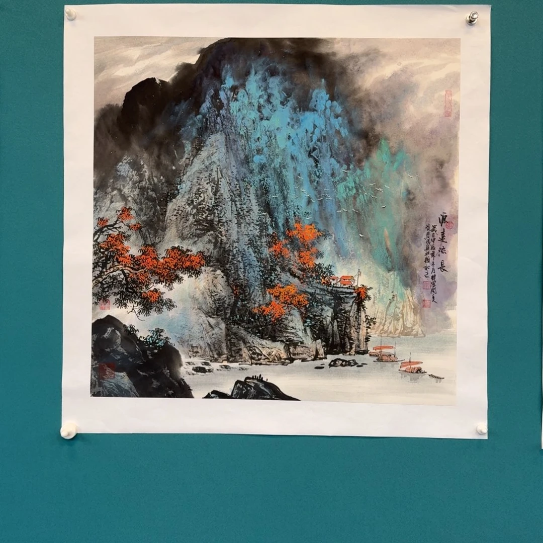 国画资春成老师作品