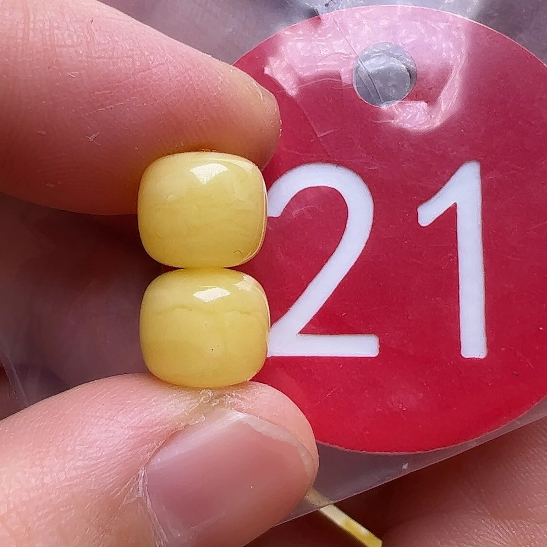 蜜蜡未镶嵌珠宝奇石8.5m m