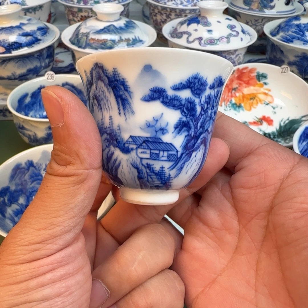 纯手工纯手绘茶具50
