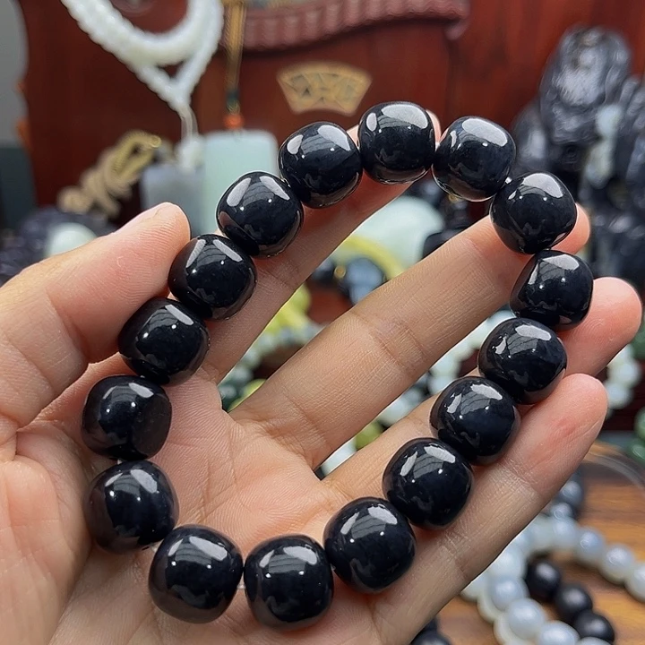 随***挥手串未镶嵌和田玉