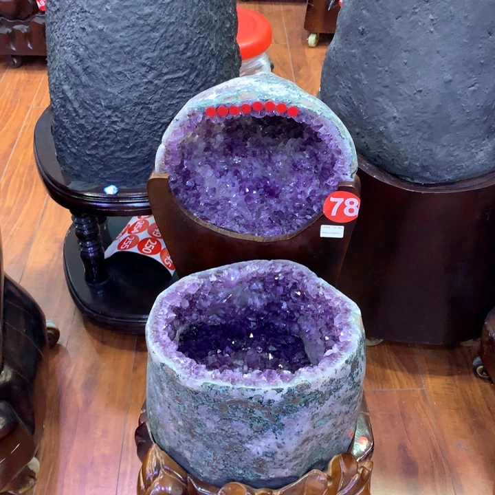 紫晶大型摆件（非配饰）未镶嵌